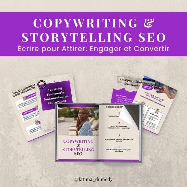 Copywriting & Storytelling SEO : Écrire pour Attirer, Engager et Convertir