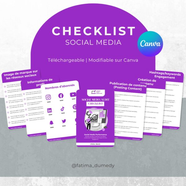 Checklist Social Media : Les Étapes Clés pour Optimiser et Gérer Vos Réseaux Sociaux